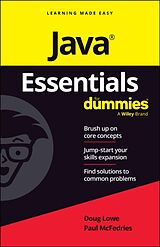 Couverture cartonnée Java Essentials For Dummies de Doug Lowe, McFedries Paul