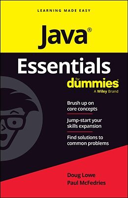 Couverture cartonnée Java Essentials For Dummies de Doug Lowe, McFedries Paul