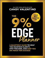 Couverture cartonnée The 9% Edge Planner de Candy Valentino