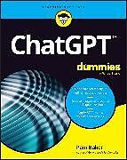 Couverture cartonnée ChatGPT For Dummies de Baker Pam