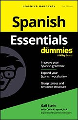Kartonierter Einband Spanish Essentials For Dummies von Stein Gail