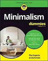 Kartonierter Einband Minimalism For Dummies von The Experts at Dummies