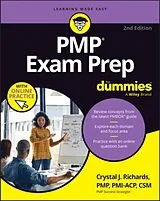 Kartonierter Einband PMP Exam Prep For Dummies von Crystal J. Richards