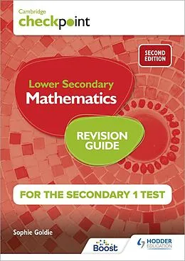 E-Book (epub) Cambridge Checkpoint Lower Secondary Mathematics Revision Guide for the Secondary 1 Test 2nd edition von Sophie Goldie