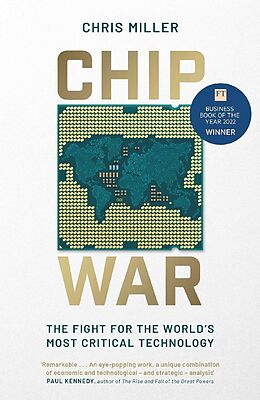 Couverture cartonnée Chip War de Chris Miller