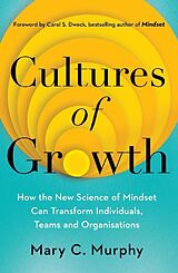 Couverture cartonnée Cultures of Growth de Mary C. Murphy