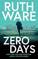 Couverture cartonnée Zero Days de Ware Ruth