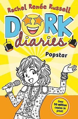 Couverture cartonnée Dork Diaries 03: Pop Star de Rachel Renee Russell