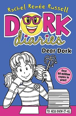 Couverture cartonnée Dork Diaries 05: Dear Dork de Rachel Renee Russell