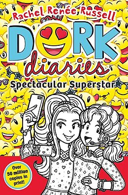 Couverture cartonnée Dork Diaries: Spectacular Superstar de Rachel Renée Russell