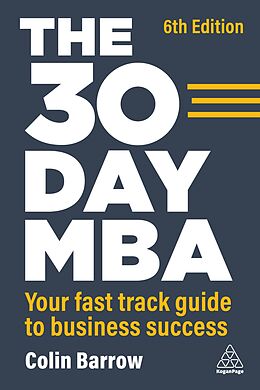 eBook (epub) The 30 Day MBA de Colin Barrow