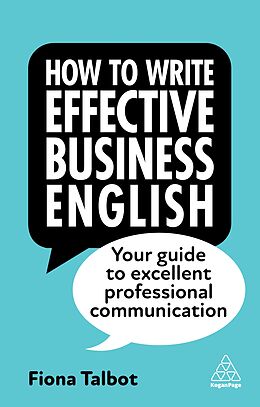 Couverture cartonnée How to Write Effective Business English de Fiona Talbot