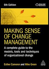 Couverture cartonnée Making Sense of Change Management de Esther Cameron, Mike Green