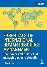 Livre Relié Essentials of International Human Resource Management de John Opute