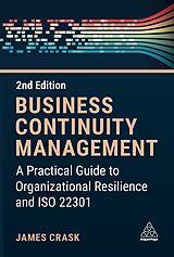 Couverture cartonnée Business Continuity Management de James Crask