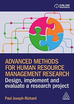 Couverture cartonnée Advanced Methods for Human Resource Management Research de Paul Joseph-Richard