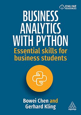 Couverture cartonnée Business Analytics with Python de Bowei Chen, Gerhard Kling