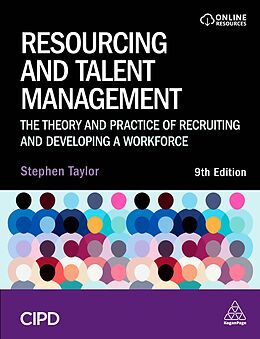 Couverture cartonnée Resourcing and Talent Management de Stephen Taylor