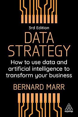 Couverture cartonnée Data Strategy de Marr Bernard