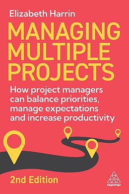 Couverture cartonnée Managing Multiple Projects de Harrin Elizabeth