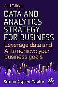 Couverture cartonnée Data and Analytics Strategy for Business de Simon Asplen-Taylor