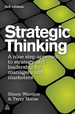 Livre Relié Strategic Thinking de Simon Wootton, Terry Horne