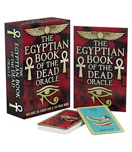 Couverture cartonnée The Egyptian Book of the Dead Oracle de Marie Bruce