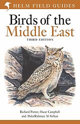 Couverture cartonnée Field Guide to Birds of the Middle East de Richard Porter, Oscar Campbell, AbdulRahman Al-Sirhan