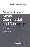 E-Book (epub) Avizandum Statutes on Scots Commercial and Consumer Law von 