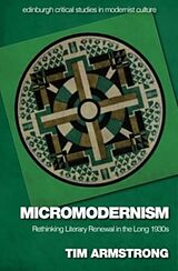 Livre Relié Micromodernism de Tim Armstrong