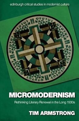 Livre Relié Micromodernism de Tim Armstrong