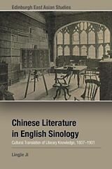 Livre Relié Chinese Literature in English Sinology de Lingjie Ji