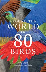 Couverture cartonnée Around the World in 80 Birds de Unwin Mike