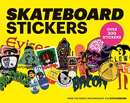 Couverture cartonnée Skateboard Stickers de Stickerbomb