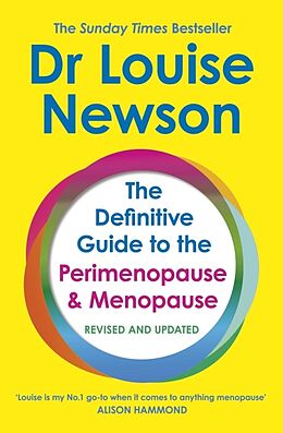 Couverture cartonnée The Definitive Guide to the Perimenopause and Menopause - The Sunday Times bestseller de Dr Louise Newson