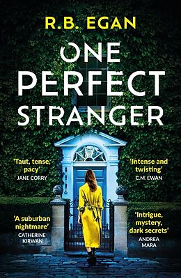 Couverture cartonnée One Perfect Stranger de R.B. Egan