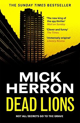 Couverture cartonnée Dead Lions de Mick Herron