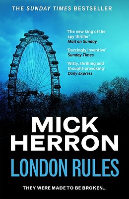 Couverture cartonnée London Rules de Mick Herron