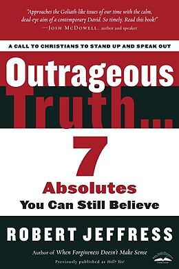 Couverture cartonnée Outrageous Truth de Robert Jeffress