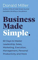 Kartonierter Einband Business Made Simple von Donald Miller