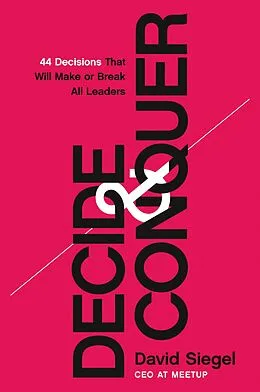 E-Book (epub) Decide and Conquer von David Siegel