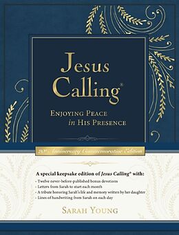 Livre Relié Jesus Calling NEW Commemorative Edition de Sarah Young