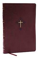 Couverture en cuir RSV2CE, Thinline Large Print Catholic Bible, Crimson Leathersoft, Comfort Print de Catholic Bible Press