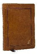 Leder-Einband The Jonathan Edwards Study Bible: Experience Abiding Joy in Christ (NKJV, Brown Leathersoft, Red Letter, Comfort Print) von Thomas Nelson