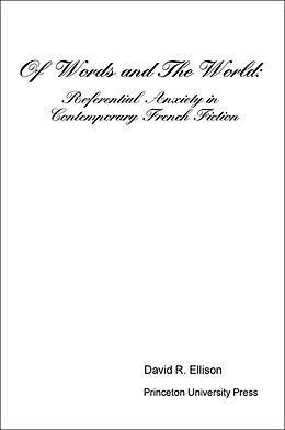 E-Book (pdf) Of Words and the World von David R. Ellison
