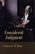 E-Book (pdf) Considered Judgment von Catherine Z. Elgin