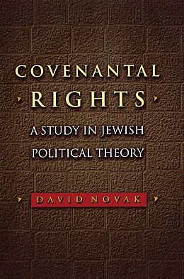 E-Book (epub) Covenantal Rights von David Novak