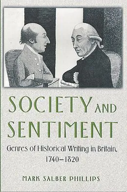 E-Book (epub) Society and Sentiment von Mark Salber Phillips