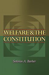 eBook (epub) Welfare and the Constitution de Sotirios A. Barber