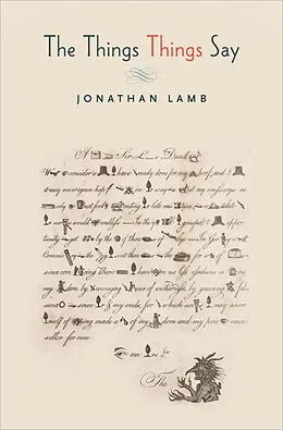 E-Book (epub) The Things Things Say von Jonathan Lamb